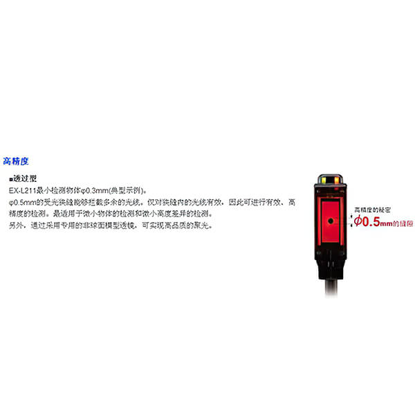 秀洲松下傳感器EX-L200